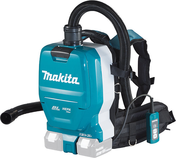 MAKITA Акумулаторна прахосмукачка DVC261Z - 18 + 18 V Li-Ion без зарядно устройство и батерия DVC261Z